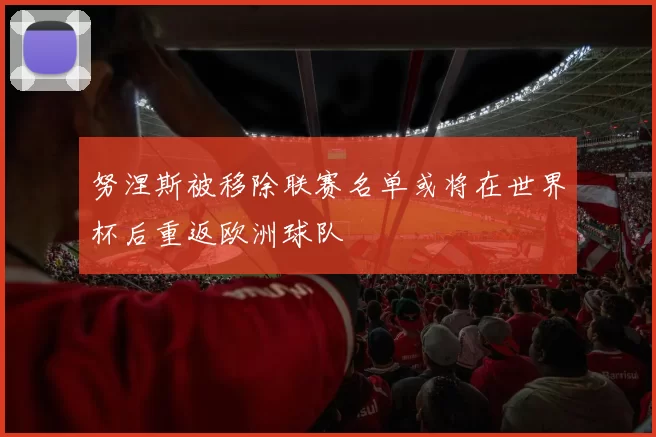 努涅斯被移除联赛名单或将在世界杯后重返欧洲球队